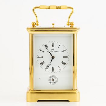 A carriage clock, Matthew Norman, Switzerland, second half of the 20th century.
