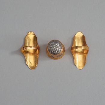 SYETUI, 18k guld, ostämplat, 1700-tal.