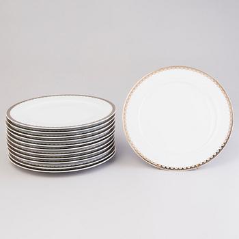 SIGVARD BERNADOTTE, A 58-piece porcelain dinner set, "Christineholm".