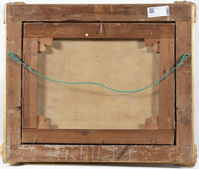 Gustaf Wilhelm Palm, Okänd konstnär, Vy mot Stockholm från öster, ca 1860.