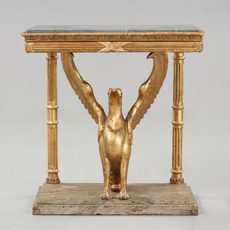KONSOLBORD. Svensk empire, 1800-talets början.