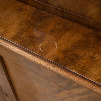 Bookcase, late Empire style, mid-19th century.