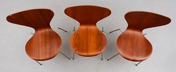 STOLAR, 3 st, "Sjuan", Arne Jacobsen, Fritz Hansen.