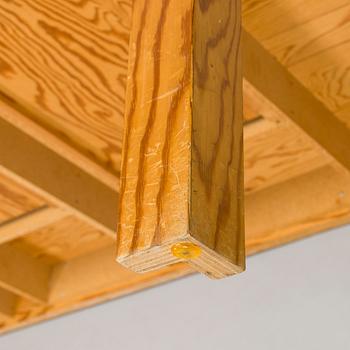 Writing desk, unique, carpentry work, Denmark  1970s.