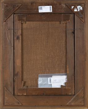 Okänd konstnär, olja på duk, med monogramsignatur, 1800-tal.