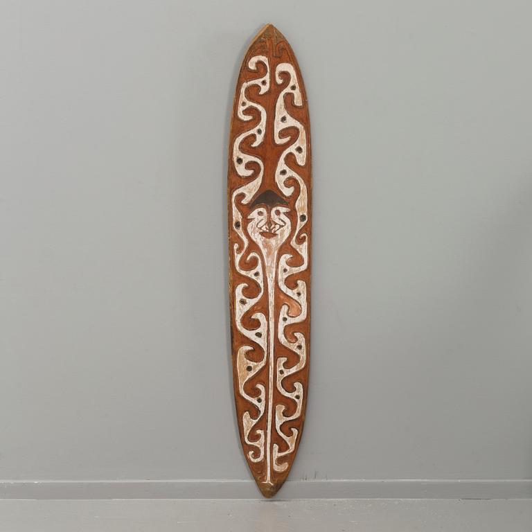 Shield, Asmat, New Guinea.