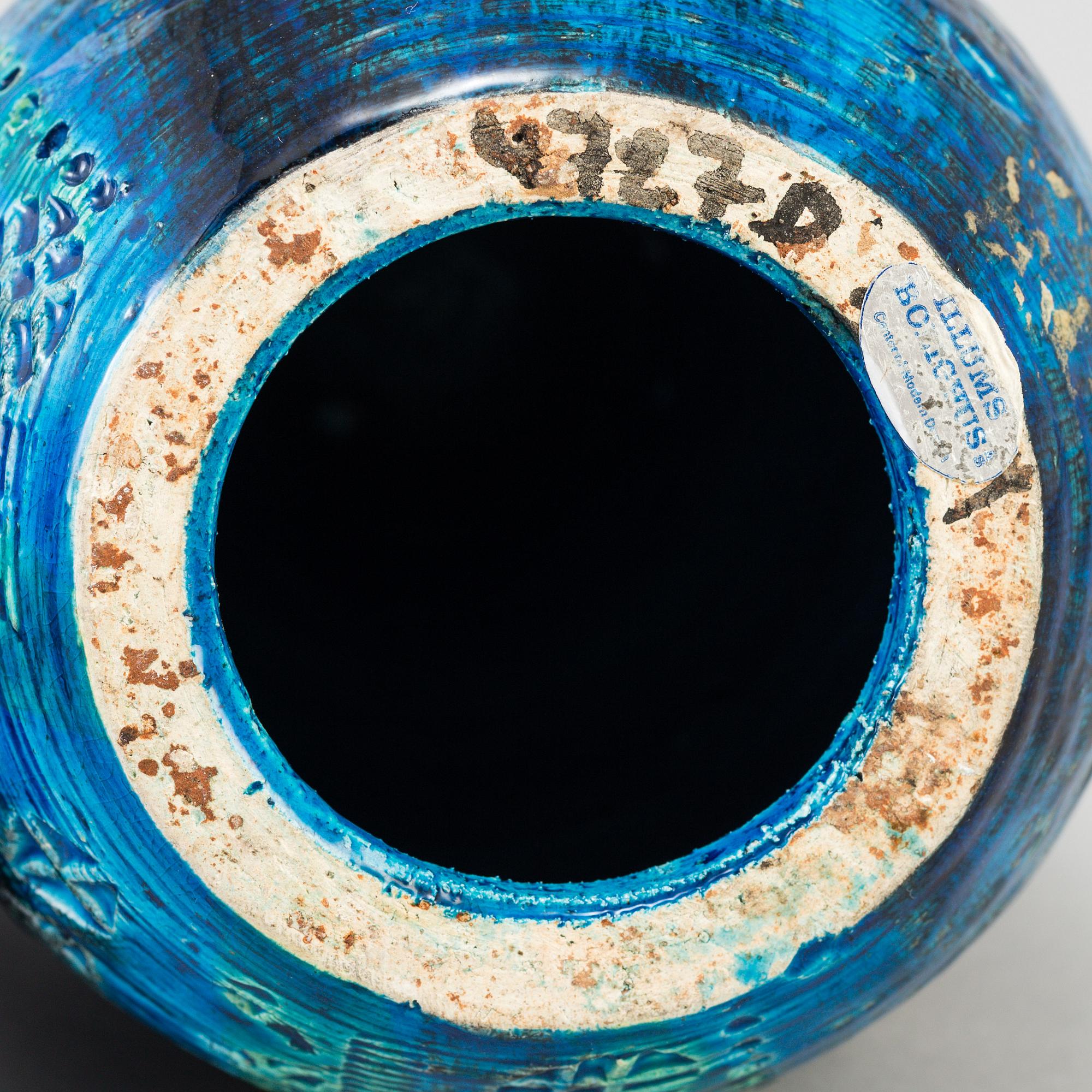 Three stoneware figurines designed by Aldo Londi for Bitossi, second half of the 20th century.