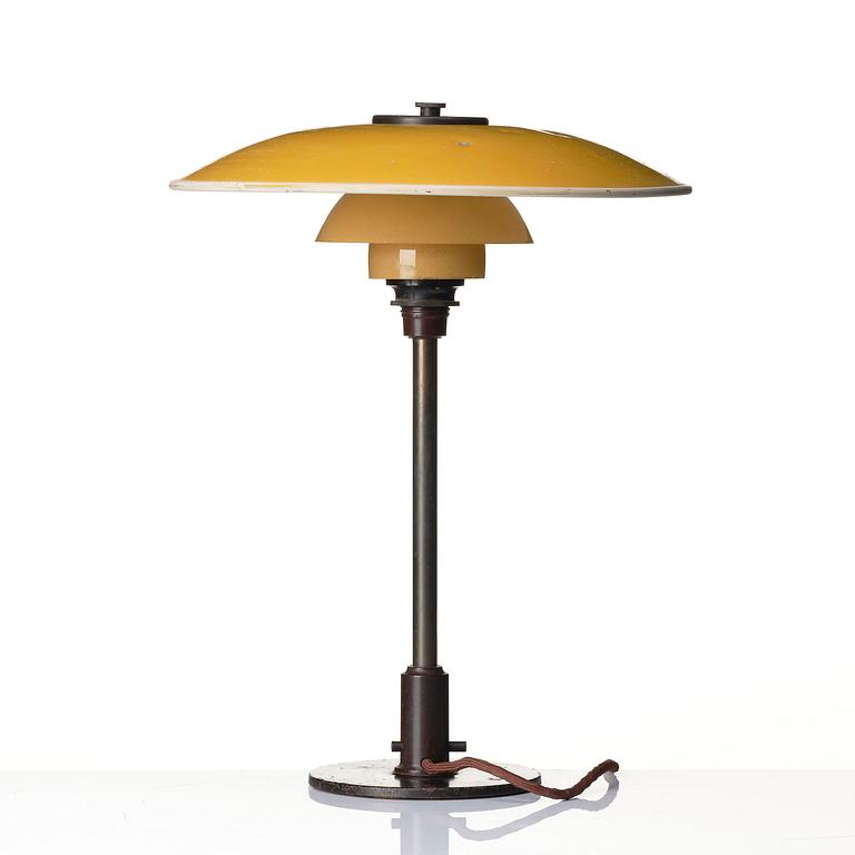 Poul Henningsen, bordslampa, "PH 3½/2", Louis Poulsen, Danmark, 1930-tal.