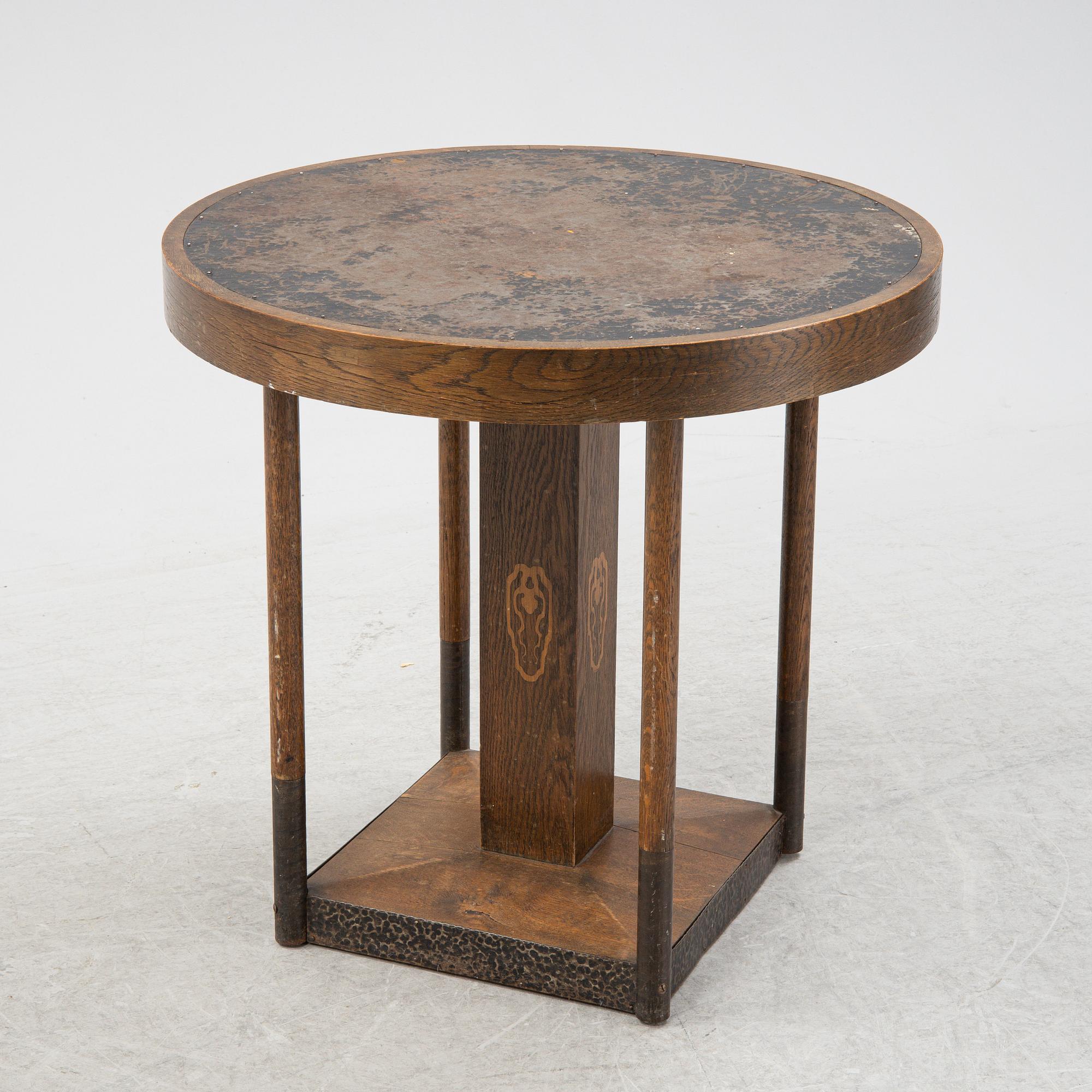 Rökbord, 1900-talets första hälft.