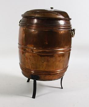 VATTENTUNNA, koppar, 1800-tal.