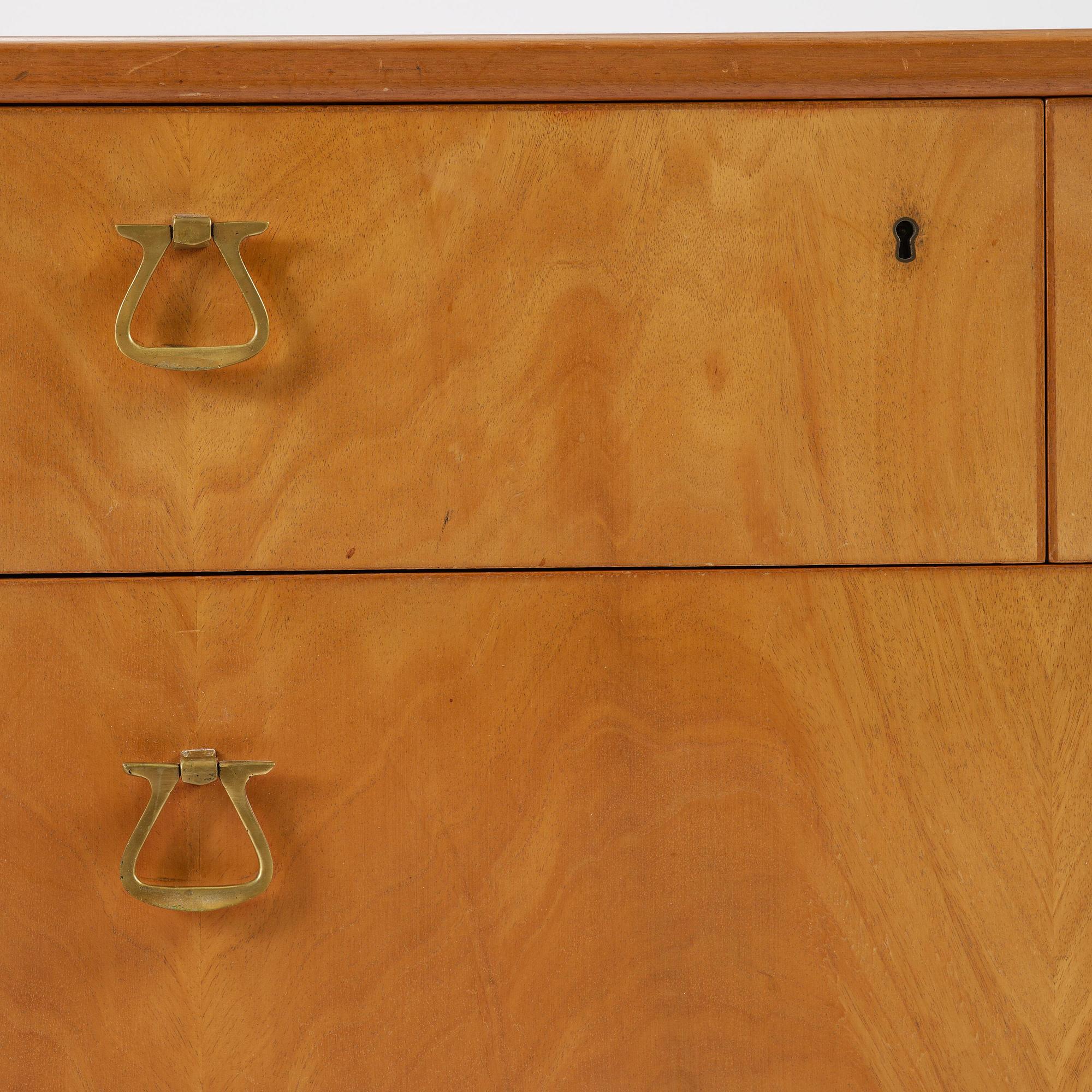 Carl Malmsten, a rare "Nocturne" chest of drawers, 1950s.