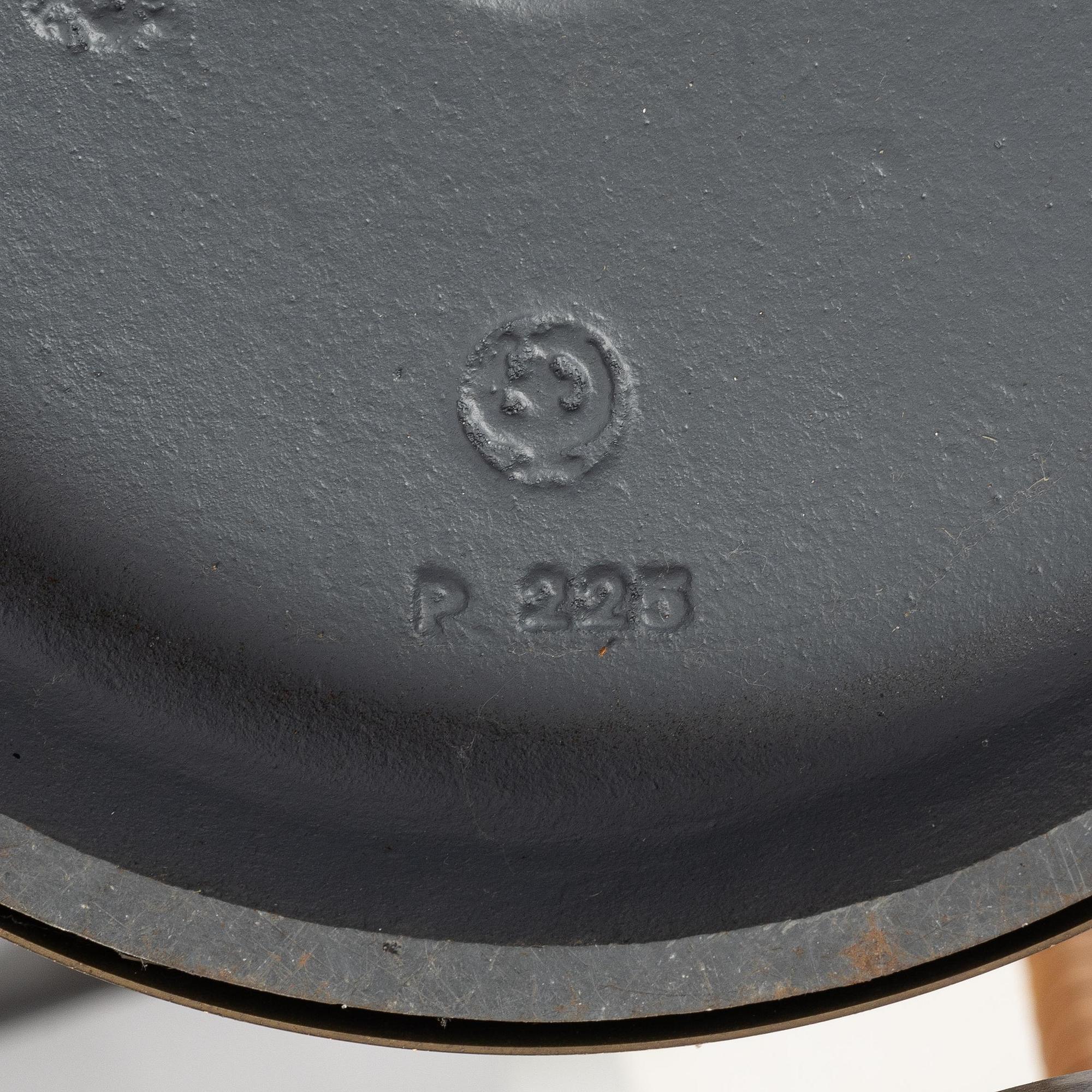 Harald Notini, eller Uno Westerberg, golvlampor, ett par, modell "15750", Arvid Böhlmarks Lampfabrik, Stockholm, 1950-60-tal.