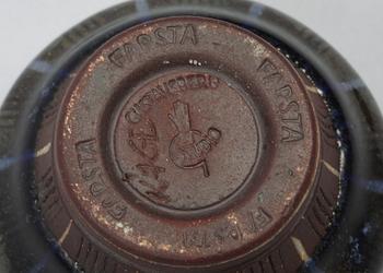 SKÅL, stengods, Wilhelm Kåge, Gustavsberg, Farstagods, sign.