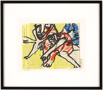 BENGT LINDSTRÖM, färglitografier, ett par, signerade och daterade 72/100.