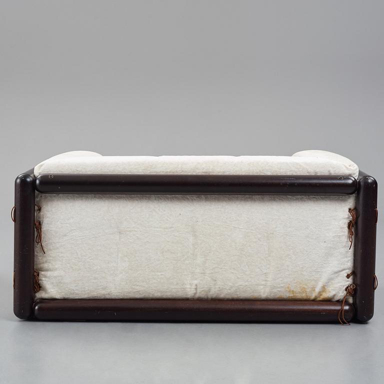Carlo Scarpa, a 'Cornaro' sofa, Gavina, Italy, 1970s.
