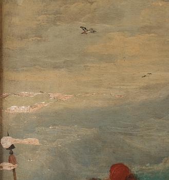 Hendrick van Balen och Jan Brueghel den äldre, tillskriven. Minerva besöker de nio muserna.