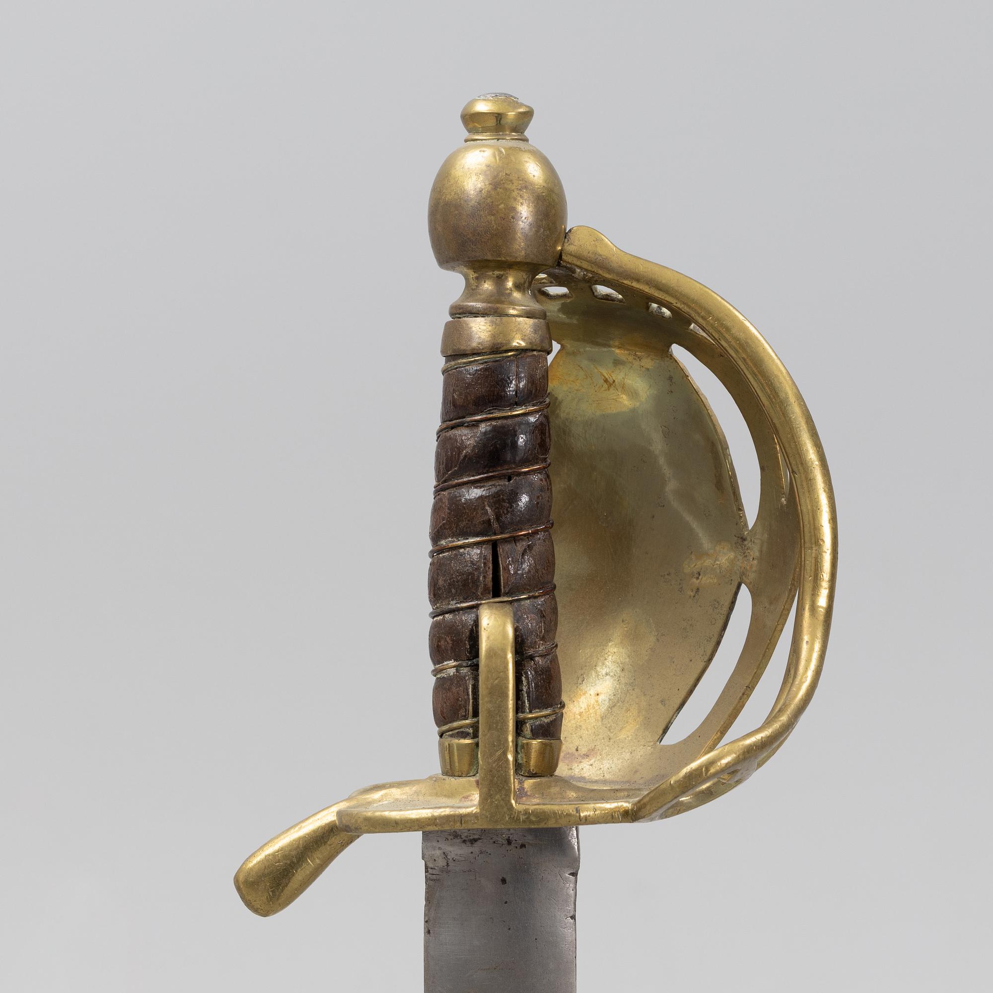 A Danish cavalry sword 1785 pattern.