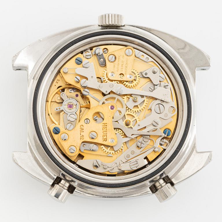 Heuer, Autavia, "Tropical Dial", "Decompression Bezel", chronograph, ca 1972.