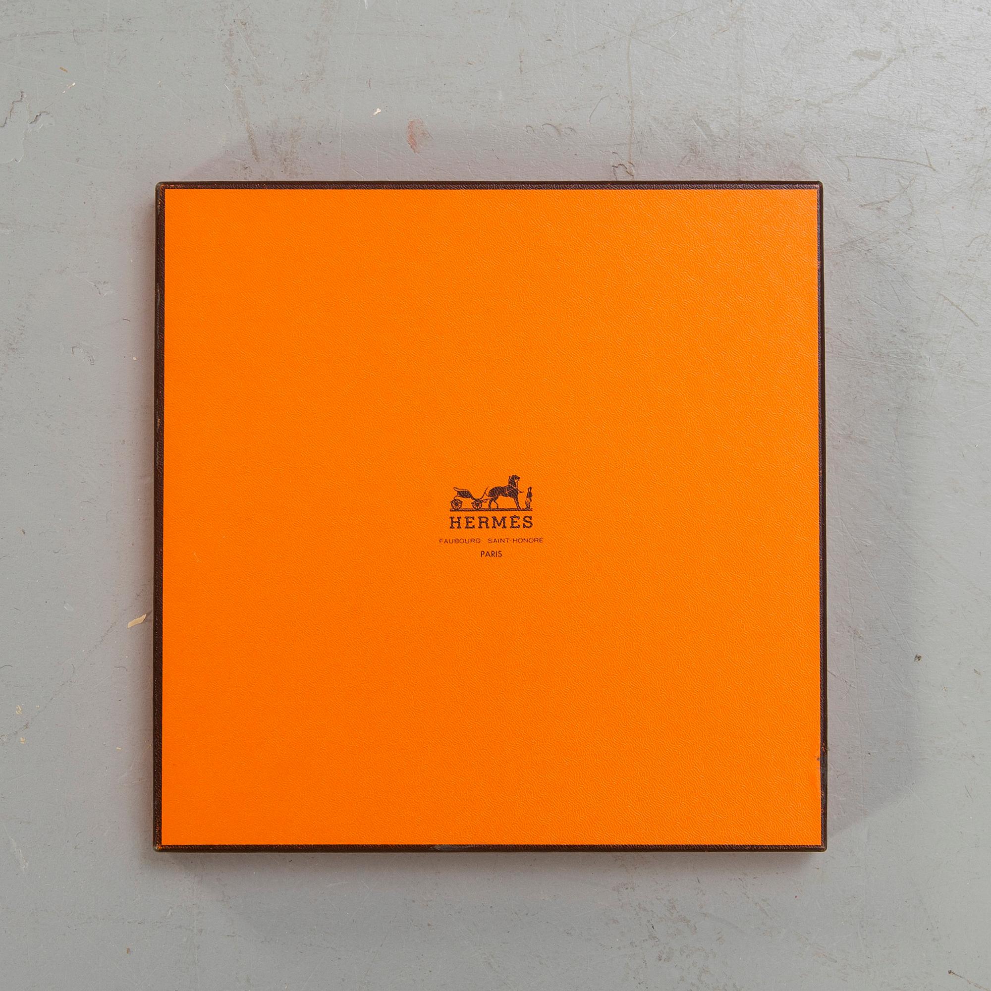 Hermès, "Etriers", scarf.