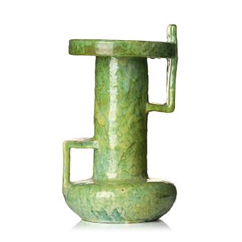 320. Allan Ebeling, a unique glazed ceramic vase, Torshälla, 1934.
