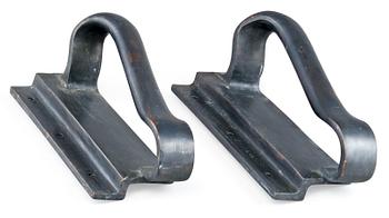 153. Alvar Aalto, A SET OF TWO DOOR HANDLES.