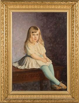 Arvid Liljelund, Portrait of a girl.