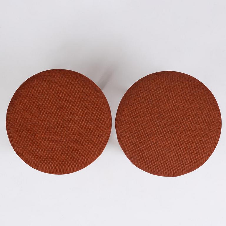 Axel Einar Hjorth, a set of two "Typenko" stools, Nordiska Kompaniet, Sweden, 1936.
