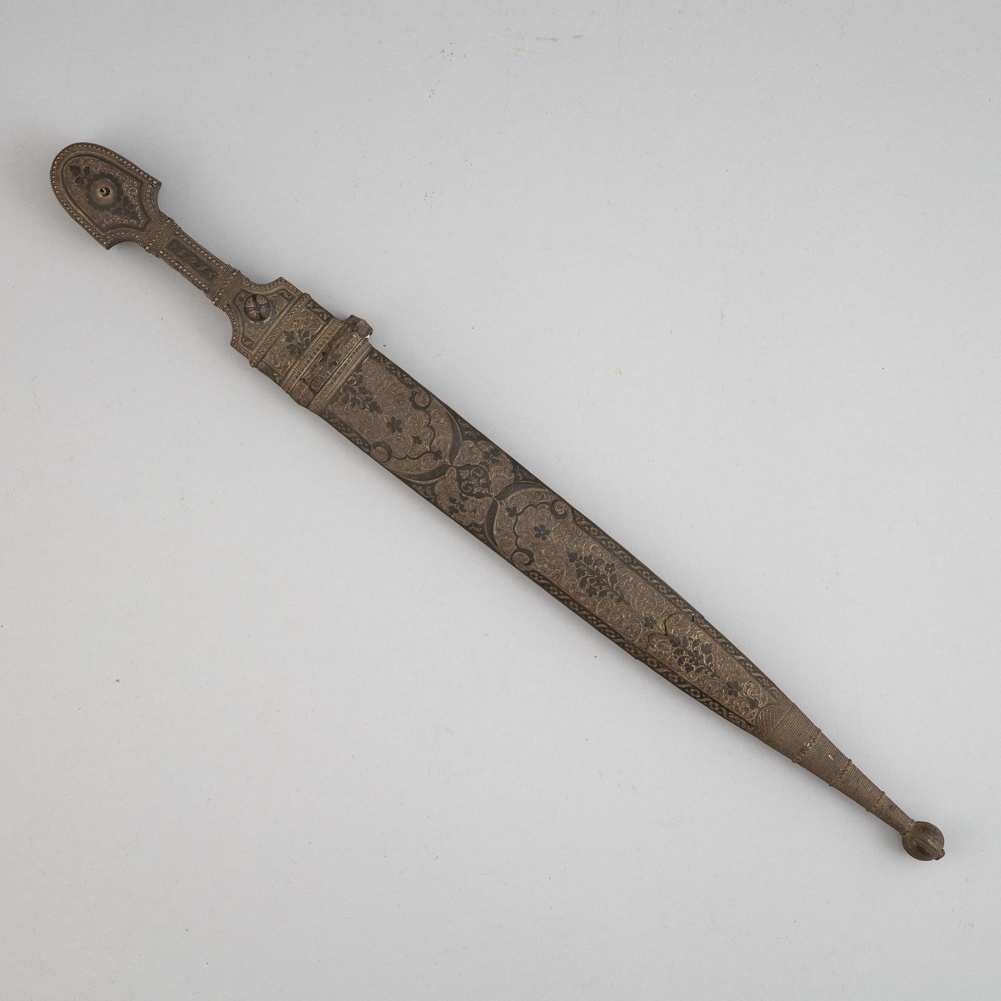 A Russian Kindjal from around the year 1900.