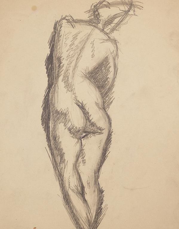 Isaac Grünewald, Model study.