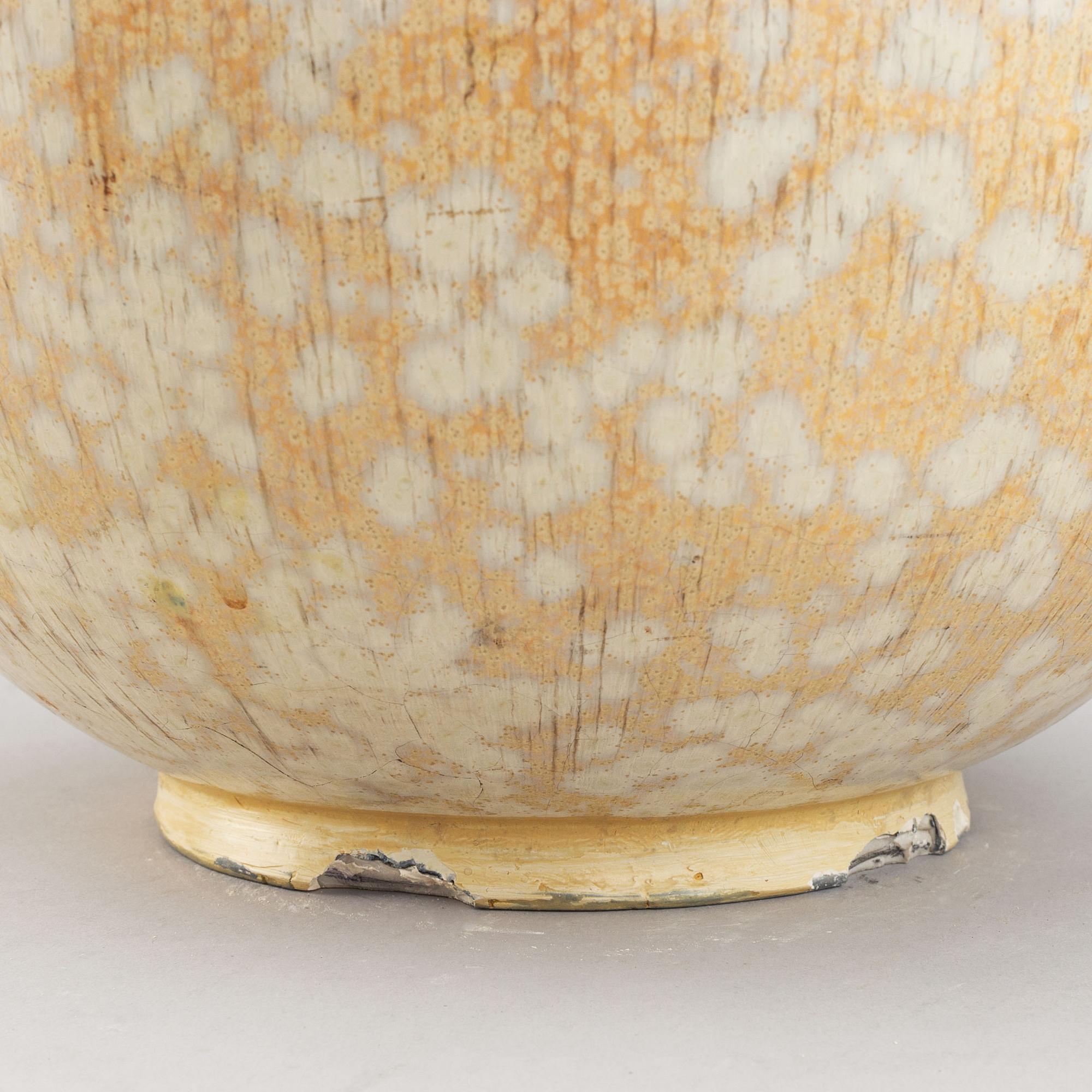 Gunnar Nylund, a stoneware vase for Rörstrand, signed.