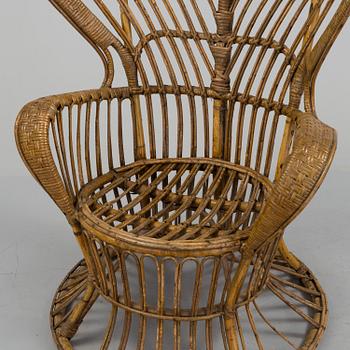 GIO PONTI, fåtölj, Bonacina, Italien, 1950-tal.