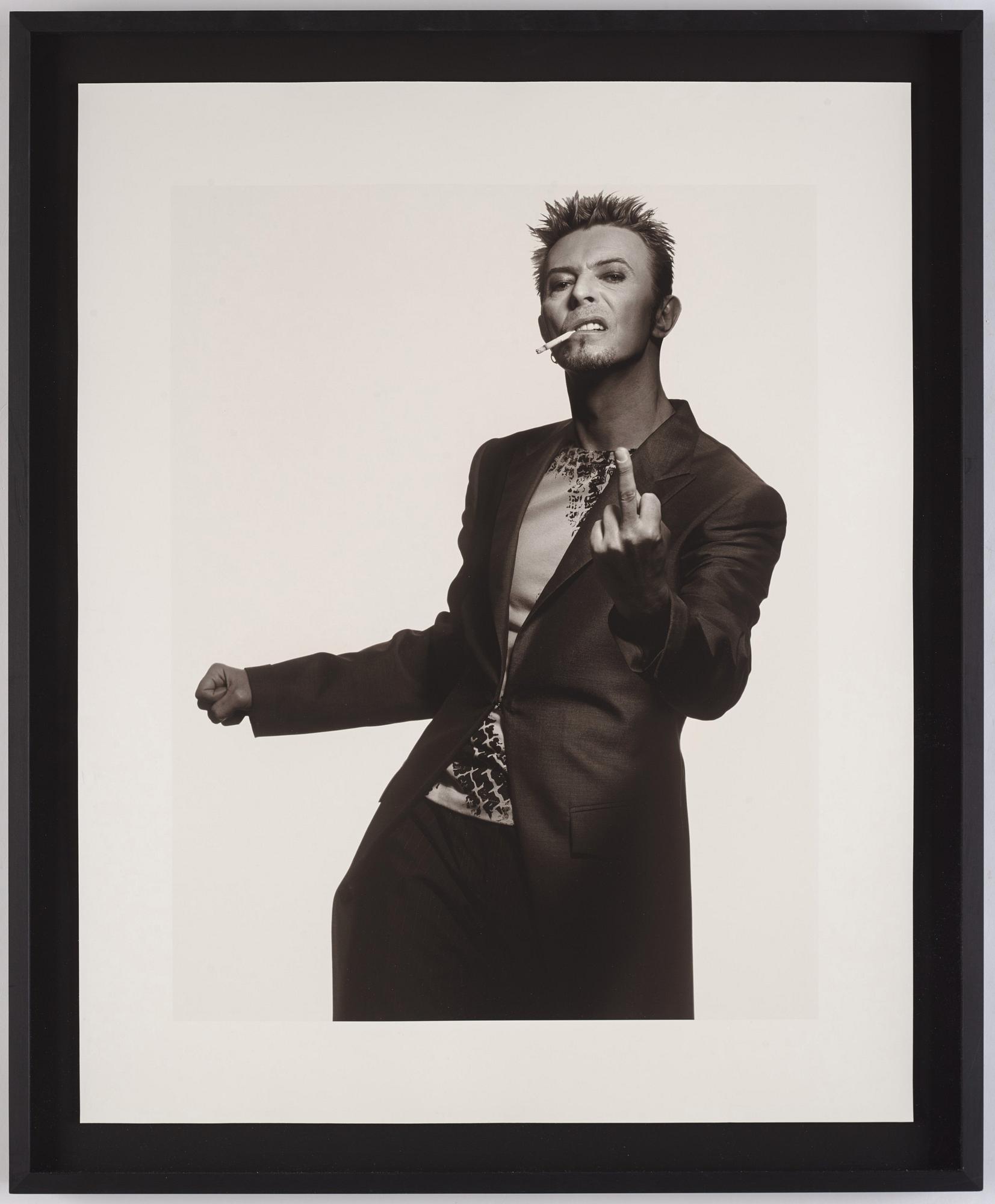 Albert Watson, 'David Bowie, The Finger, New York City, 1996'.