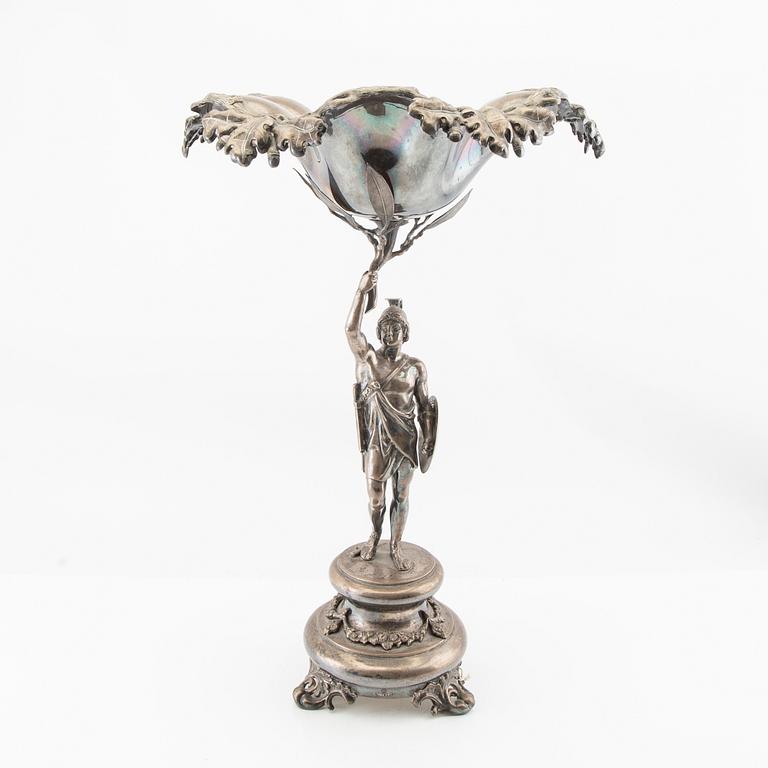 Ornate Silver Bowl 1875 Swedish Import Marks.