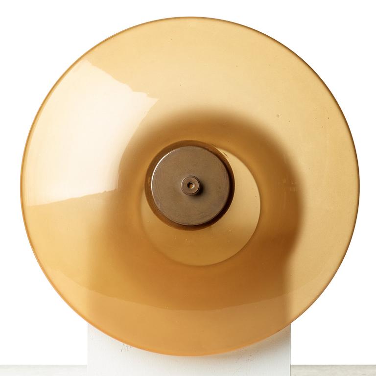 Poul Henningsen, bordslampa, Louis Poulsen, Danmark, "PH-3" PATENTED, ca 1928-33.