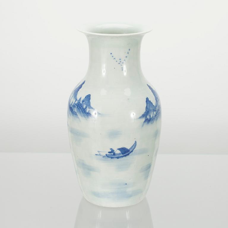 GOLVVAS, porslin, Kina 1800-talets slut.