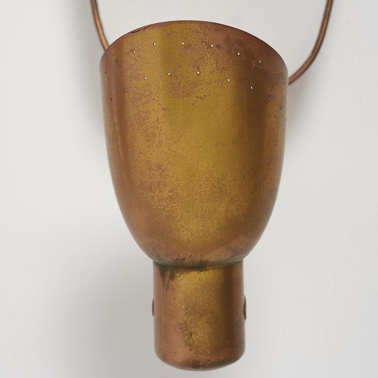 Carl-Axel Acking, a pair of wall lamps model "5029", Bröderna Malmströms Metallvarufabrik, Malmö, 1940s.