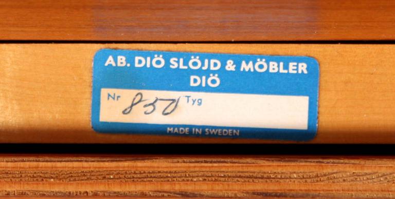 SYBORD, Diö. Slöjd o Möbler. 1950-tal.