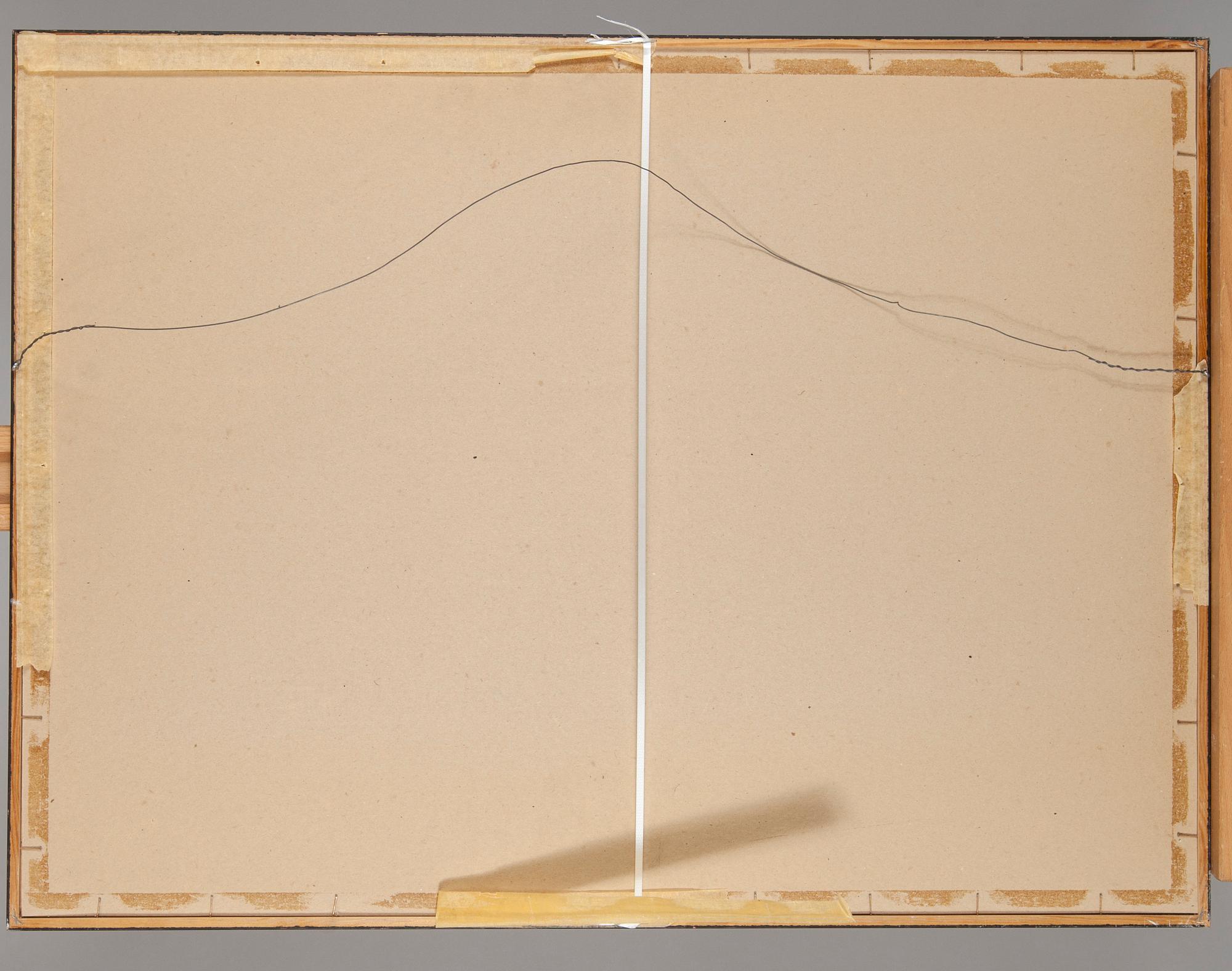 EVALD OKAS, litografi, signerad och daterad 1988.