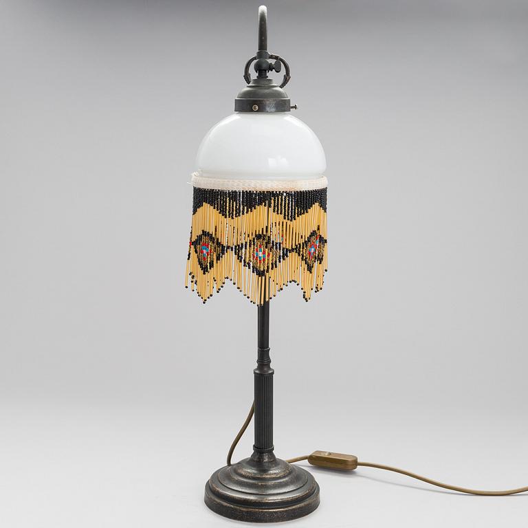 A 21st century table lamp.