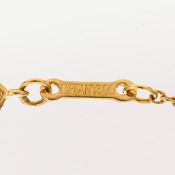 Tiffany & Co, Elsa Peretti, halsband, "Open Heart", 18K guld.