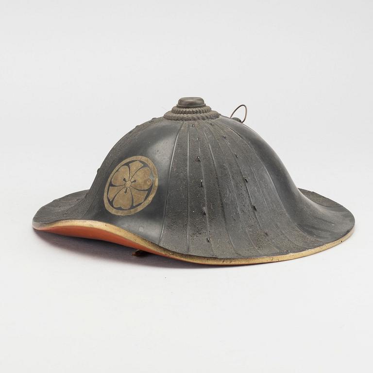 JINGASA, Japan Edo sent 1800-tal för samurai.