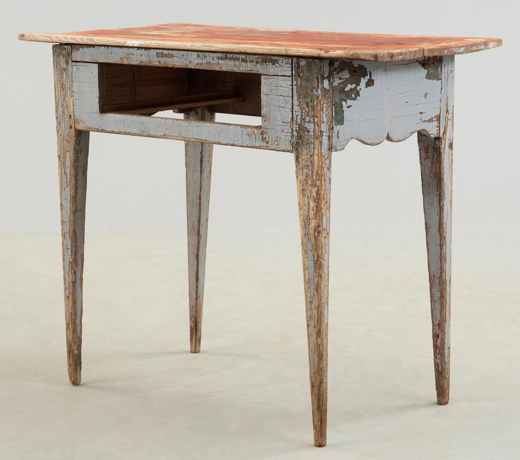 BORD, allmoge, möjligen Hälsingland, 1800-tal.