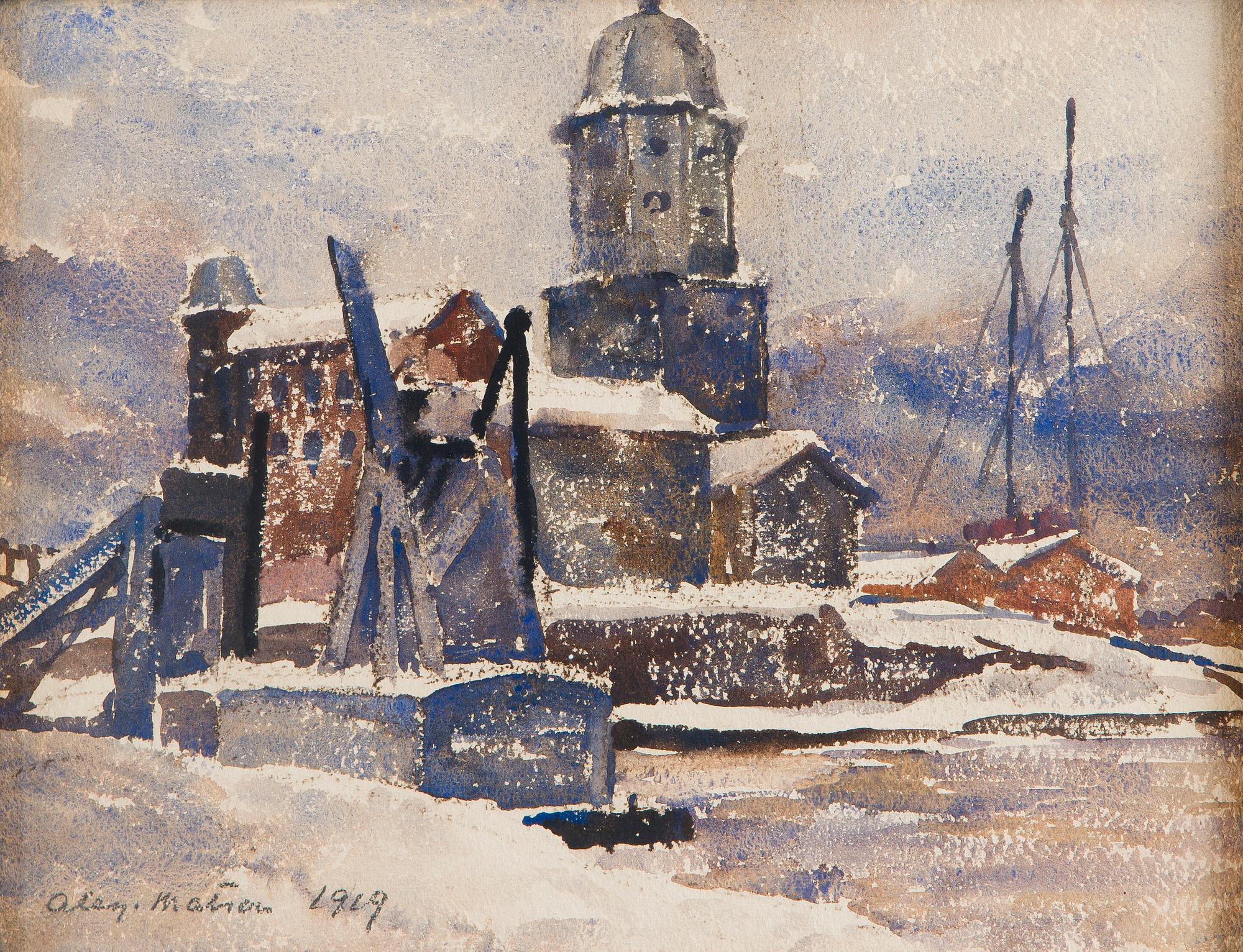 Alex Matson, Viipuri talvella.