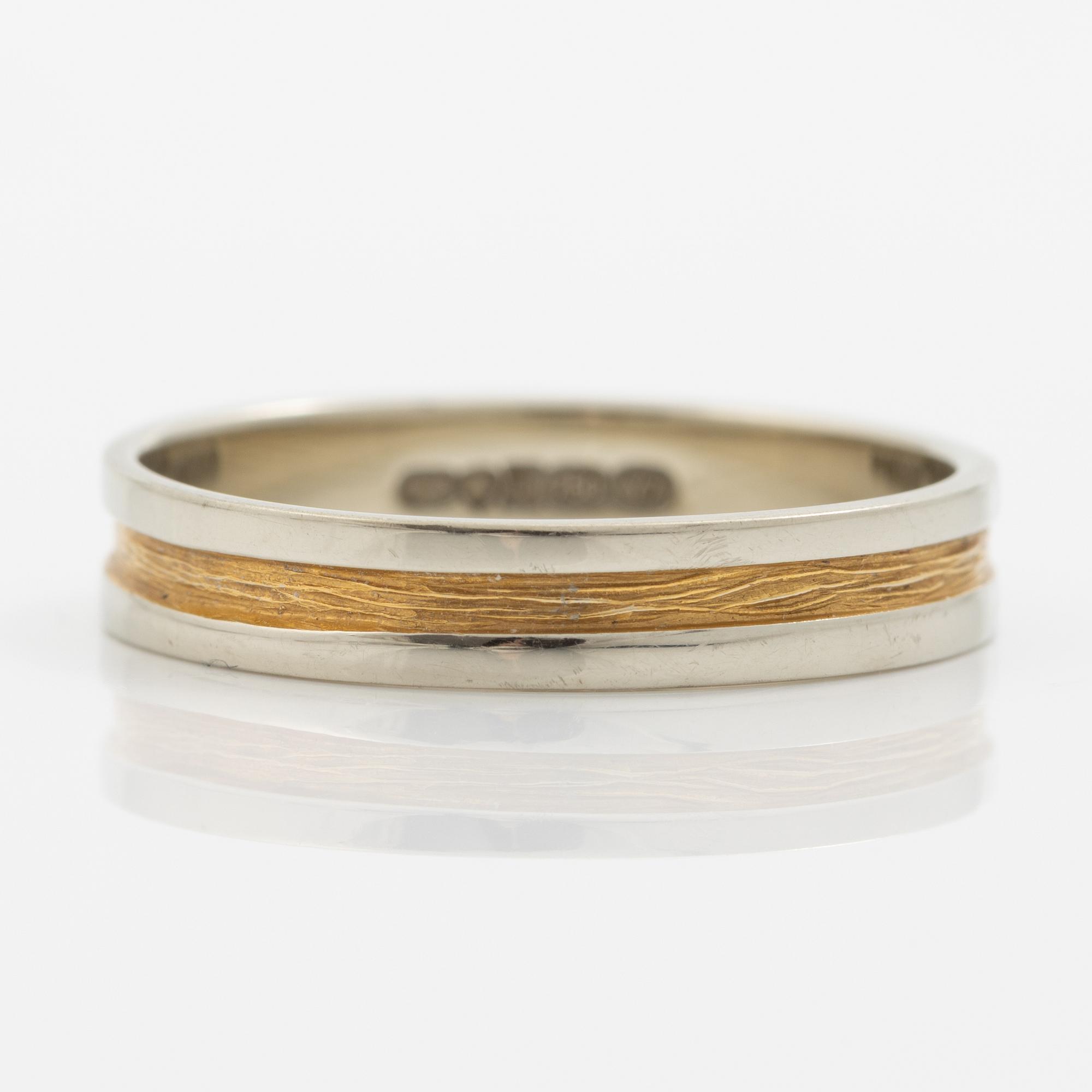 Lapponia, ring 18K gold, Finland 1976.