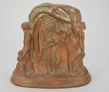 VILLE VALLGREN, keramik, signerad och daterad 1934.