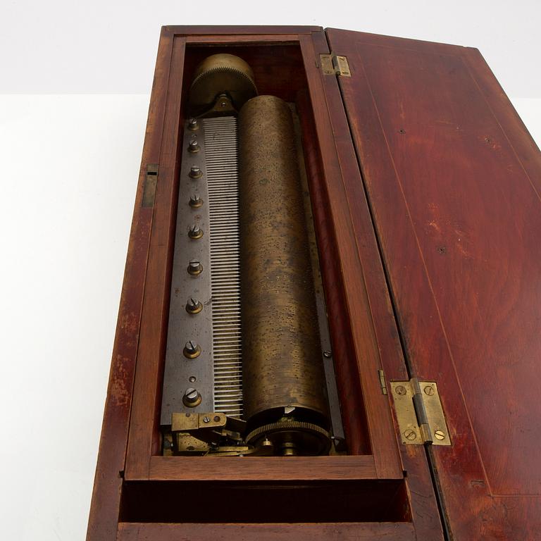 Speldosa, 1800-talets senare del.