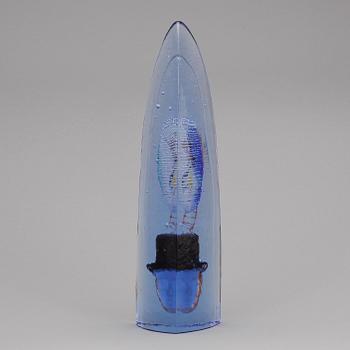 BERTIL VALLIEN, glasskulptur, Kosta Boda Atelier, sign o numrerad 009024/500.
