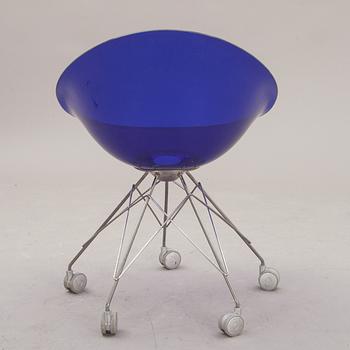 SKRIVBORDSSTOL, "Eros", Philippe Starck för Kartell, märkt.