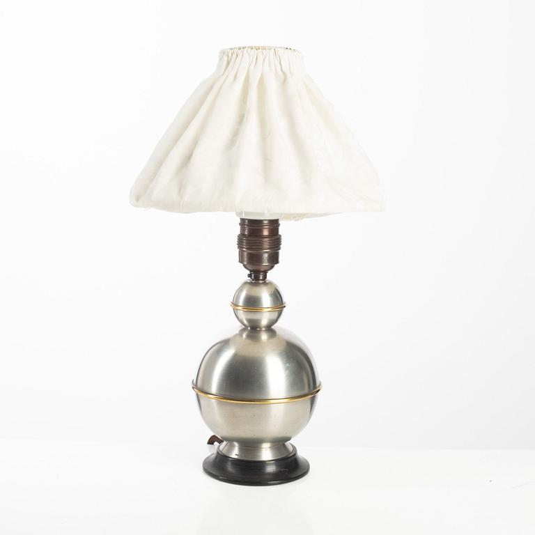 C.G. Hallberg, a table lamp, Stockholm 1930's.