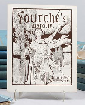 PARTI LITTERATUR OCH TIDSSKRIFTER, bl.a. Scenisk konst, sekelskiftet 1800/1900-tal.